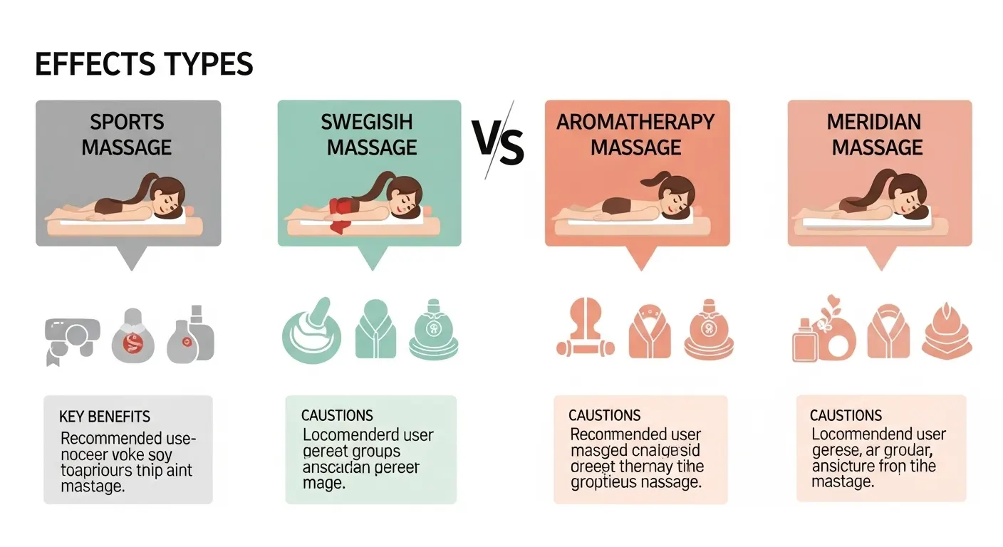 마사지 종류별 효과의 과학적 근거