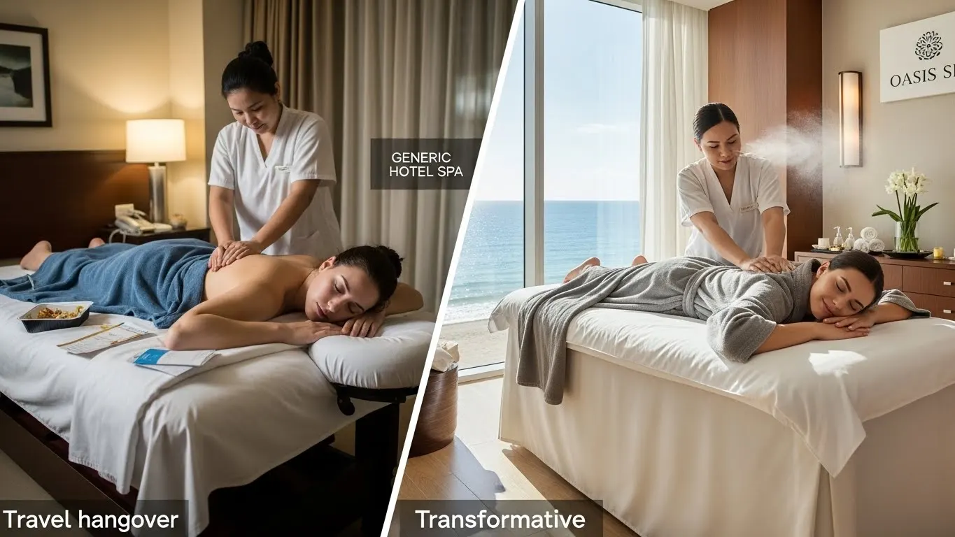 여행 후유증 날려버린 호텔 스파 마사지 비교 체험