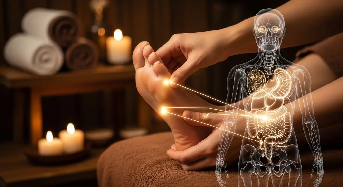 발 마사지 받을 때 아픈 부위의 의미